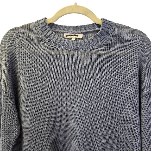 NWT Madewell 100% Linen Knit Crewneck Sweater Size Small - Picture 4 of 6